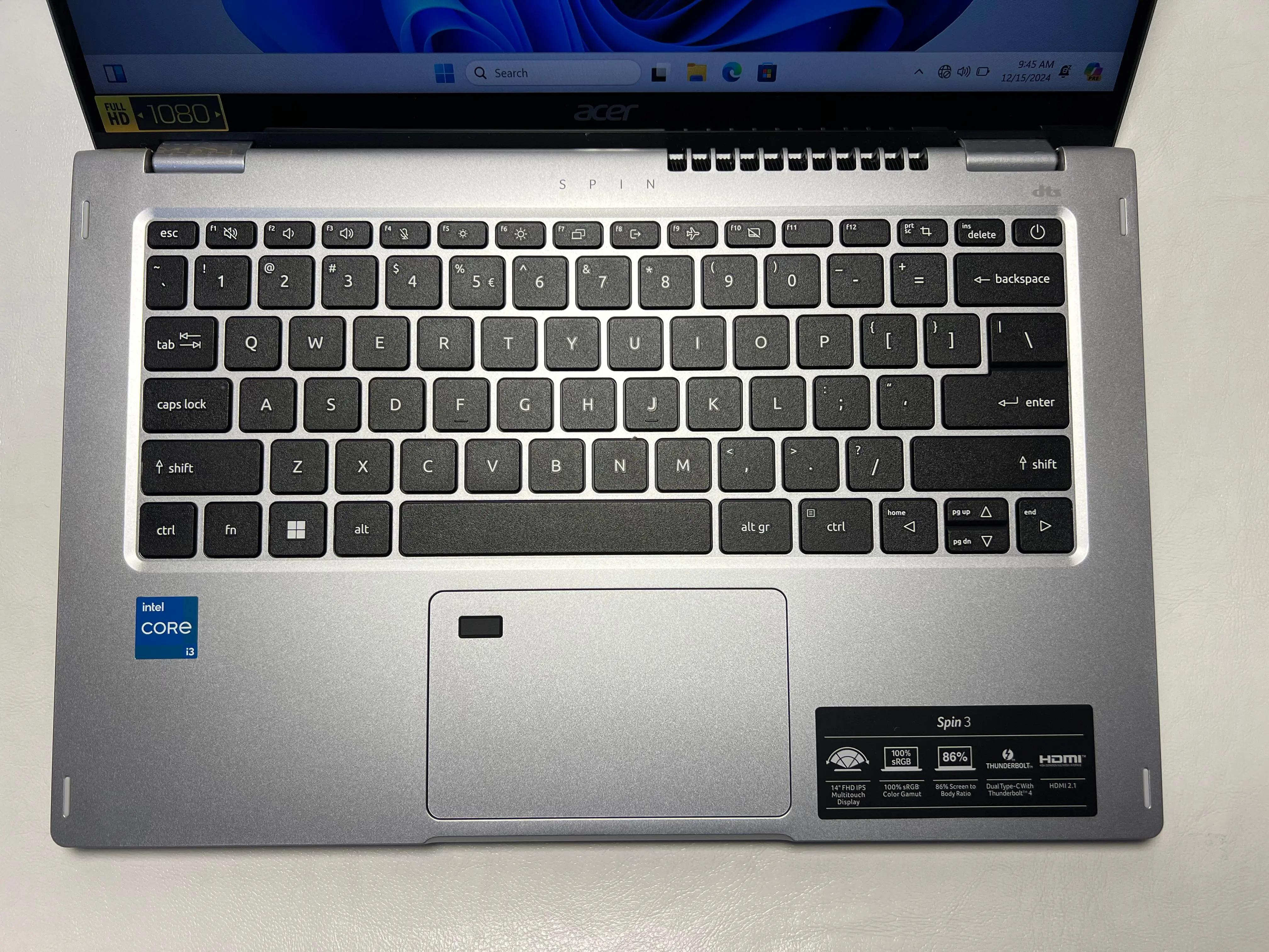 Acer Spin 3 SP314-55 &mdash; şəkil 2