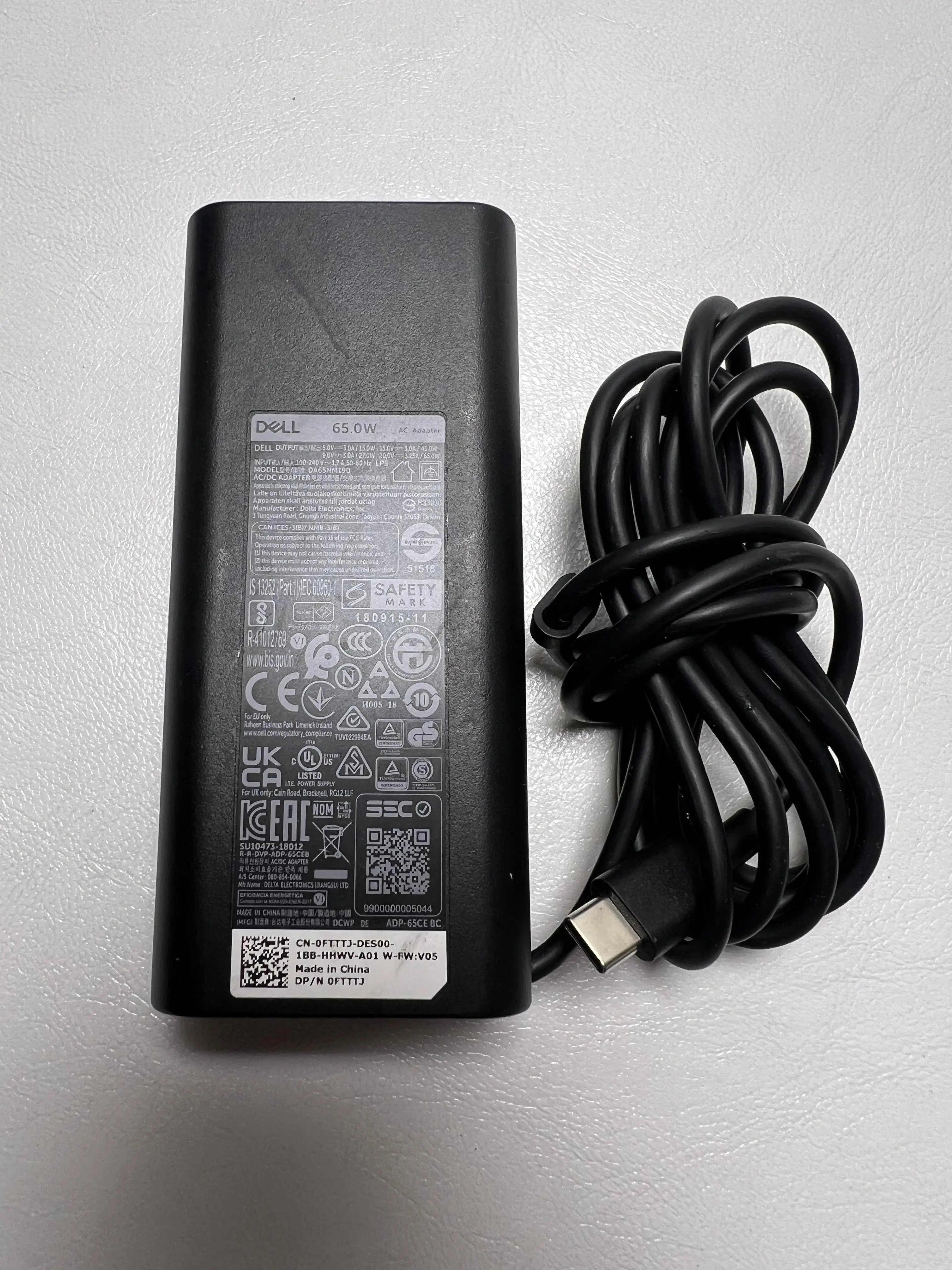 Dell Type-C Adaptor 65W — şəkil 1