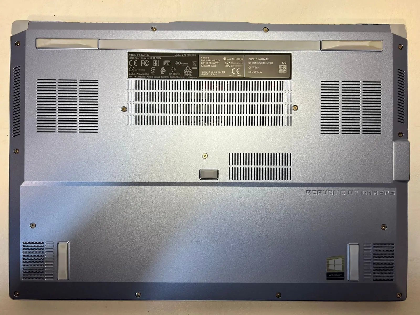 Asus Rog Zephyrus G502G &mdash; şəkil 2